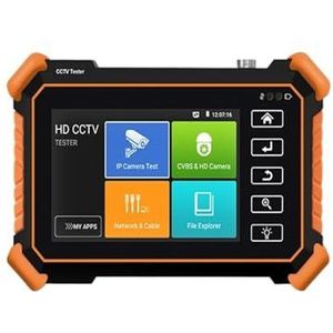 CCTV-tester, CCTV-monitortester, IPC1910C CCTV Tester Monitor 8MP AHD CVI TV SDI IPC Camera Tester VGA-ingang PTZ PoE IP Camera Tester CFTV Tester Kabel Tes PoE-netwerktools(IPC-1900C Plus)