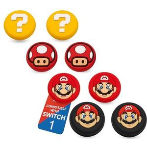 MatoSan® 8 x joystick-doppen, compatibel met Nintendo Switch Grip Joy Con Grip, Thumbstick Grip Switch Lite, OLED-accessoires, Thumb Grips, Nintendo Switch, duimdoppen, Steam Deck accessoires,