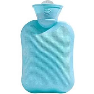 Mini warm water bottlehot, warmwaterkruik verdikte warmwaterkruik explosiebestendige anti-brandwonden handwarmer winter student draagbare waterinjectie (maat : hemelsblauw) (Maat: hemelsblauw)