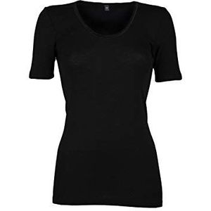 DILLING Merino T-shirt voor dames - van 100% BIO merinowol Zwart 44