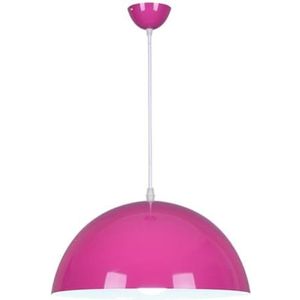 LANGDU Scandinavische eenvoudige kroonluchter Macaron kleur industriële kleine hanglamp moderne hangende verlichtingsarmaturen for keukeneiland eetkamer slaapkamer hal bar woonkamer (Color : Purple,