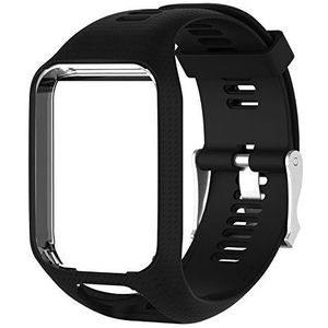 TPE Polsband voor Tomtom Adventurer Golfer 2 Runner 2/3 Spark/Spark 3 GPS Sport Horloge, Klassiek