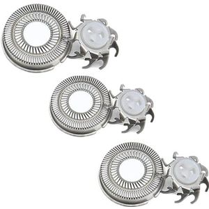 Vervangende messen voor elektrisch scheerapparaat, reservetrimmerkop | Precisiemessen voor neus-oor tempelhaartrimmer (3 stuks)