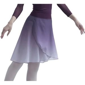 UBOHUZ Ballet Rok Cover Jurk Zachte Chiffon Dans Rokken Vrouwen voor Volwassenen Dansen voor Vrouwen, Paars, Eén maat