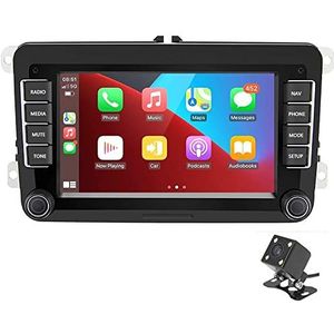 Compatible - Android 9.1 Autoradio - Bluetooth - GPS - Voor VW Skoda Seat