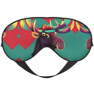 Moose Eye Mask Unisex Zero Eye Pressure Oogmasker Zachte Oogschaduw Cover voor op reis