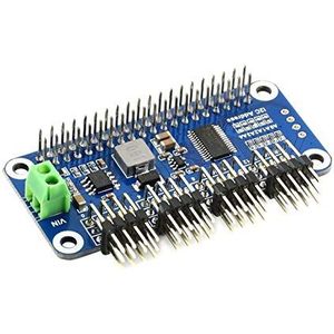 Waveshare Servo Driver HAT (B) for Raspberry Pi 16-Channel 12-bit I2C Interface Right Angle Pinheader
