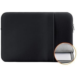 Laptoptas Case Geschikt for Macbook Air Pro 11 12 13 14 15/Xiaomi/Lenovo/Asu/Dell/HP Notebook Beschermhoes (Color : Black, Size : 11-inch)