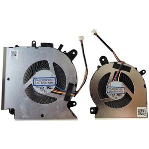 GPU- en CPU-ventilator voor MSI voor Katana GF76 voor Pulse GL76 MS-17L1 GF66 11UC GL66 11UEK MS-1581 MS-1583-serie DC5V