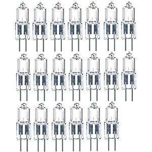 ShuoHui - Set van 20 - G4 Halogeenlampen - 10W - 12V - Dimbaar - Warmwit