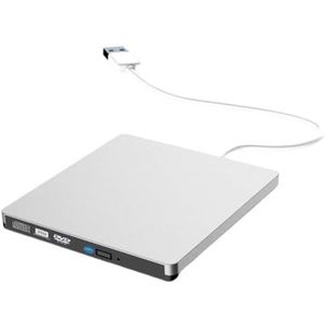 Uitwerpbare Externe USB 3.0 Mobiele Dvd-brander Optische Drive For Laptop Heldere Beeldkwaliteit Stabiele Audio
