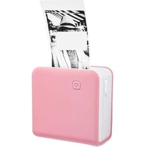 Labelmaker Machine Thermische Printer 300 DPI M02 Pro Mini Pocket Fotoafdrukken Slimme Mobiele Telefoon(Pink)