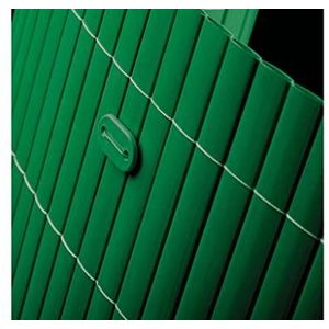 Tuinscherm tuinafscheidingen PVC groen 2x5m