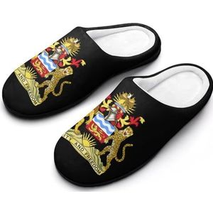 Jas Armen van Malawi Katoenen Slippers Voor Vrouwen Warme Anti-Slip Rubberen Zool Huisschoenen Voor Indoor Hotel 9-10 (40-41)
