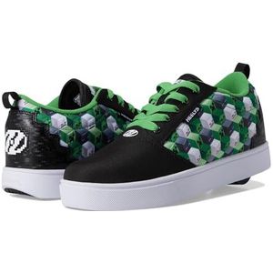 HEELYS Men's Wheeled Heel Shoe, Black/Green/White, 10