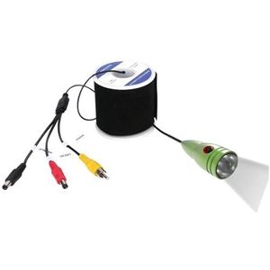 Onderwaterviscamera met kabel 6PCS 1W LED witte lampverlichting Fishfinder Cameralens 1000tvl(30M)