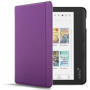 Forefront Cases Hoes voor Tolino Vision Color (Kleur) (2024 release) - Dun, Lichtgewicht, Beschermende Hoes voor Tolino Vision Color met Automatisch Slapen Wekken Functie Hoesje (Cover) - Paars