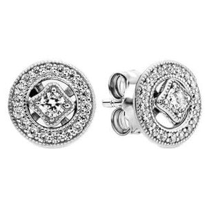 Oorbellen 925 Silver Oorbellen Stud Crystal Earings for Women Original Rose Gold Ladybug Heart Owning Sieraden Oorbellen voor dames (Size : 21)