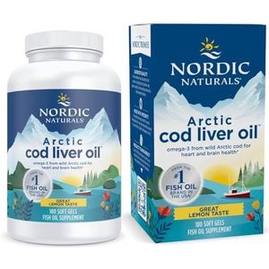 Nordic Naturals - Arctic Cod Liver Oil - 750mg - Lemon - 180 softgels