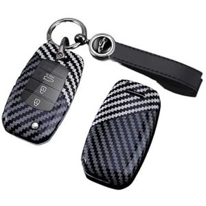 Autosleutel beschermhoes Voor RIO 3 K2 K3 K4 K5 Koolstofvezel Autosleutelhoesje Fob Sleutel Shell(3)