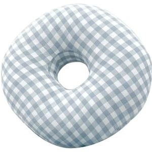 SHUIXIAYUE Oorpiercing kussen oorpijn verlichting voor zijslapers donutkussens met oorgat kussen beschermer nek hoofd ondersteuning (blauw)