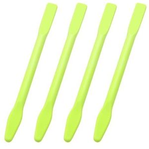 4 Pack Wenkbrauw Wax Sticks Non-Stick Wax Spatel Siliconen Wenkbrauw Wax Stick Waxen Applicator Herbruikbare Harde Wax Sticks Voor Thuis Salon Body Gebruik