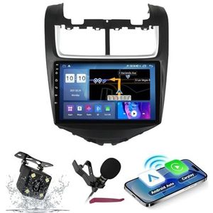 Android 14 Autoradio Navi voor C-hevrolet AVEO (2014-2017) 9 ""Screenradio met draadloze carplay Android Auto GPS Navigatieondersteuning Bluetooth 5.0 HIFI FM 5G-WiFi SWC MIC,M300s