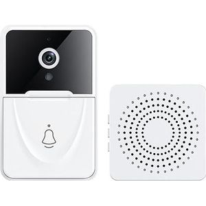 Visuele deurbel Draadloze Deurbel Wifi Outdoor Hd Camera Beveiliging Door Bel Nachtzicht Video-intercom Stemverandering For Thuismonitor Via Telefoon Voor huisveiligheid