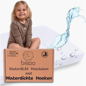 Bisoo - The Magic Sheet - Hoeslaken - Wit - Volledig Waterdicht - 80x180 cm