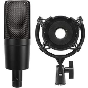 Professionele Cardioïde Condensatormicrofoon voor Zang Podcasting Streaming Broadcasting ASMR