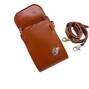 Een kapper, een heuptas, Holster for schaar van rundleer met afneembare heupband for salon, kapper, dierenverzorging