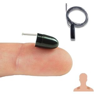 PingaOculto Spy Oortelefoon Bluetooth Spion Draadloze Oortjes Verborgen Mini Onzichtbaar Telefoon Microfoon Kleefstrips - Oordopjes Draadloos Oortjes (Spy Oortelefoon Vip Pro UltraMini Bluetooth BM)