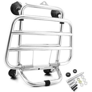 Bagagerek Motorfietsen Voor GTS300 Voor GTV300 2019-2022 Motorfiets Voorbagagerek Front Body Opbergrek Beugel Accessoires Bagagedrager Ondersteuning Plank(Zilver)