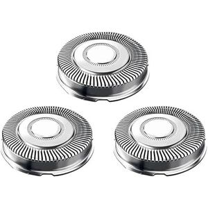 Vervangende kop SH71 voor scheerapparaat S5531 S7731 S7910 S8050 S9931, SteelPrecision messen voor een gelijkmatige scheerbeurt, compatibel met de serie 5000 7000 8000 9000 (3 stuks)