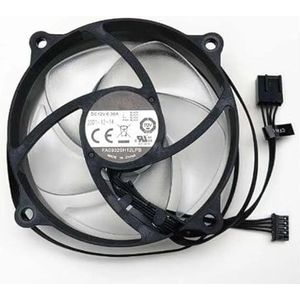 LMNCBVYA 9025 FA09025H12LPB 12V 0.36A RGB PWM CPU Cooling Fan with Transparent Blades