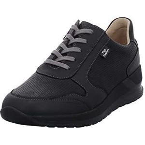 Finn Comfort Mori zwart - veterschoen met losse voering - damesschoenen comfortabele veterschoenen, zwart, leer (alleen/neronestretch), zwart, 39 EU