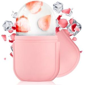 Milano Home Ice Face Roller Massager - Herbruikbare Siliconen Ijsblokjesvorm voor Natuurlijke Huidverzorging, De-Bladerdeeg Oogzakken, Vermindert Migrainepijn