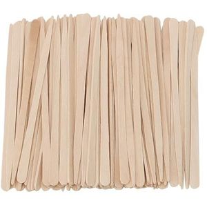 JAPCHET 2000 Stks Wenkbrauw Wax Sticks, Kleine Wax Spatels, Mini Houten Wenkbrauw Waxing Spatels voor Haar Wenkbrauw Verwijdering