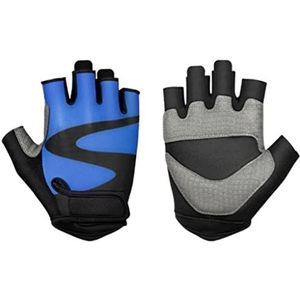 Fietshandschoenen Handschoenen Fietshandschoenen Gym Fitness Ademend Mountainbike Sporthandschoenen MTB Handschoenen (Color : Blue, Size : XXL)