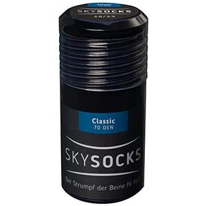 Spring Skysocks Classic 70den, set van 2 paar, zwart, maat 38/39