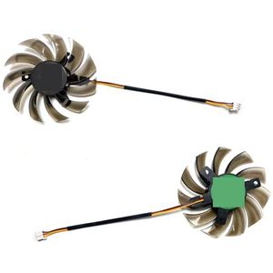 Vervangende ventilator voor GIGABYTE GeForce GTX1030 N730 630 610 575 OC grafische kaart PLD08010S12HH T128010SM(T128010SM)