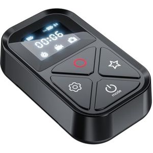 Fegtrtyoa Smart Draadloze Afstandsbediening Waterdichte Camera Controller voor Go Pro 8/9/10 MAX Afstandsbediening Bluetooth-Compatibel Zwart