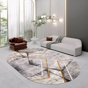 Modern design woonkamer ovaal tapijt, keuken vloerdecoratie, 80x120cm wasbaar slaapkamer balkon speelkamer keuken vloerkleed klein 100x160cm(80×150cm)