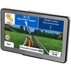 GPS-autonavigatiesysteem, Auto GPS Navigatie 25 6M + 8GB 4.3 Inch GPS 256M + 8GB Nieuwste Zuid-Amerika Frankrijk Europa Voertuig Navigator Voor auto, vrachtwagen, camper