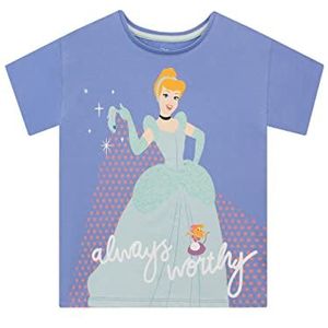 Disney Meisjes T-Shirt Cinderella Blauw 98