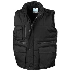 Result Lance bodywarmer/vest voor heren, met talrijke zakken, winddicht, waterafstotend, zwart, XXL