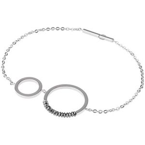 Ernstes Design Armband met hematiet roestvrij staal A623 spiegelankerketting, hematiet