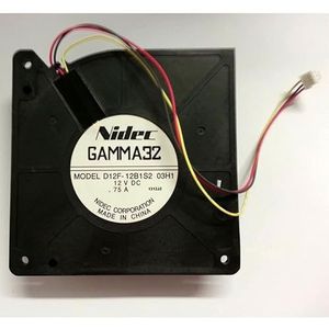 GAMMA32 12032 12V Turbo Fan D12F-12B1S2 03H1 120 * 120 * 32MM 3-wire CPU Case Fan