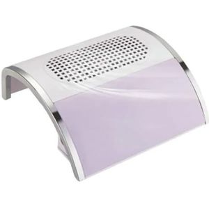 Nagelstofzuiger, elektrische nagelstofzuiger, 80W Nal Stofafscheider Absorber for Nal luidsarm Nal Stofzuir Afzuiginstallatie for Manicure Verzamelen Pedicure reedschap voor acrylnagelpolijsten, salon