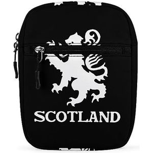 Lion Rampant Schotland Schotse Mini Crossbody Tas Unisex Anti-Diefstal Side Schoudertassen Reizen Kleine Messenger Bag